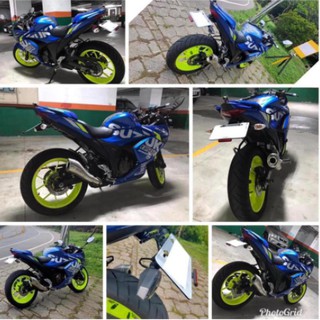【KIRI】 鬍鬚牌 Suzuki GIXXER SF 250 GIXXER-SF 固定式 後牌架 短牌架 短牌 翹牌