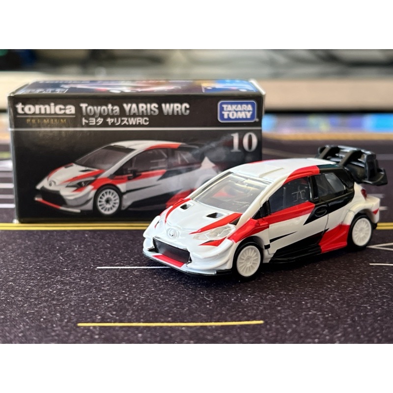 《萊恩收車R.C.F》Tomica premium No.10 Toyota GR yaris WRC小鴨模型車TP黑盒