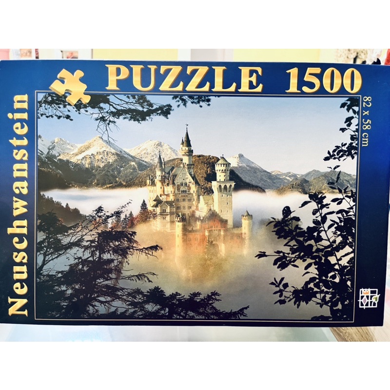 Neuschwanstein Castle 德國新天鵝堡拼圖 -1500片