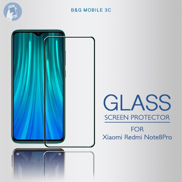 For Xiaomi Redmi Note8Pro Tempered Glass Screen Protect Full