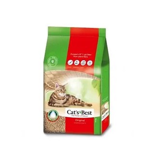 ★Petshop寵物網★德國凱優 Cat’s Best - 紅標凝結木屑砂20L