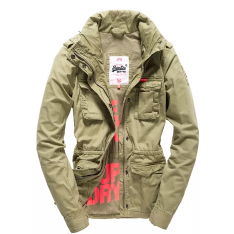 Superdry Rookie Military Jacket Dull Olive 代購