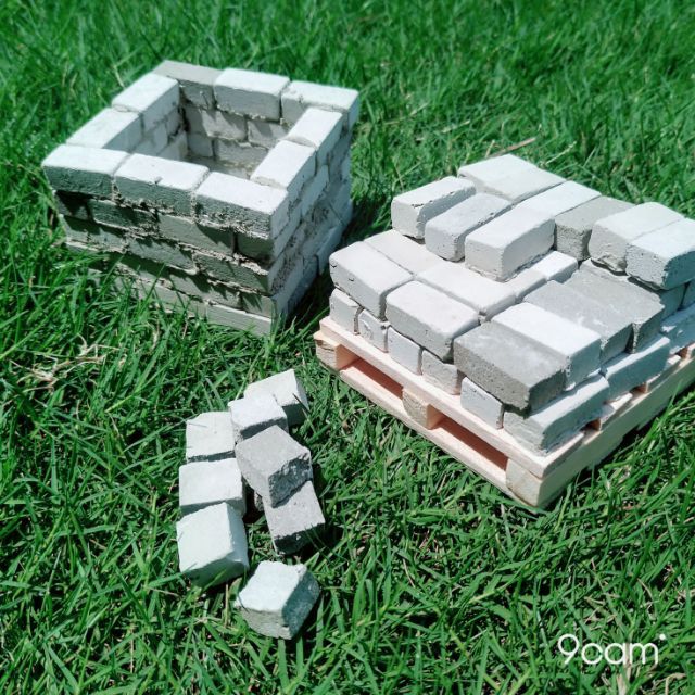 【玩水泥】購買迷你水泥磚系列 木棧板加購處 買一組加購一個