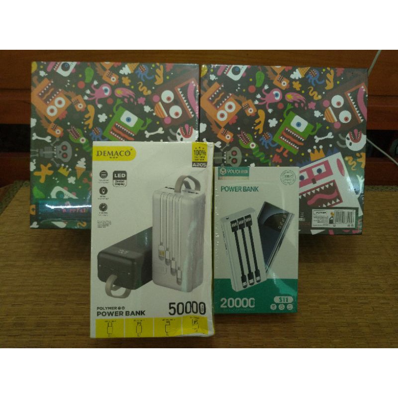 行動電源 自帶線 閃充 REMAX 10000mah 20000mah WEKOME 30000mah 50000mah