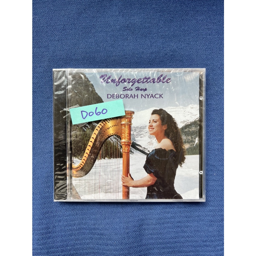 【杜老師的二手商店】古典音樂CD 全新現貨 國外購入 D060 豎琴彈奏 Deborah Nyack 經典收藏 加拿大製
