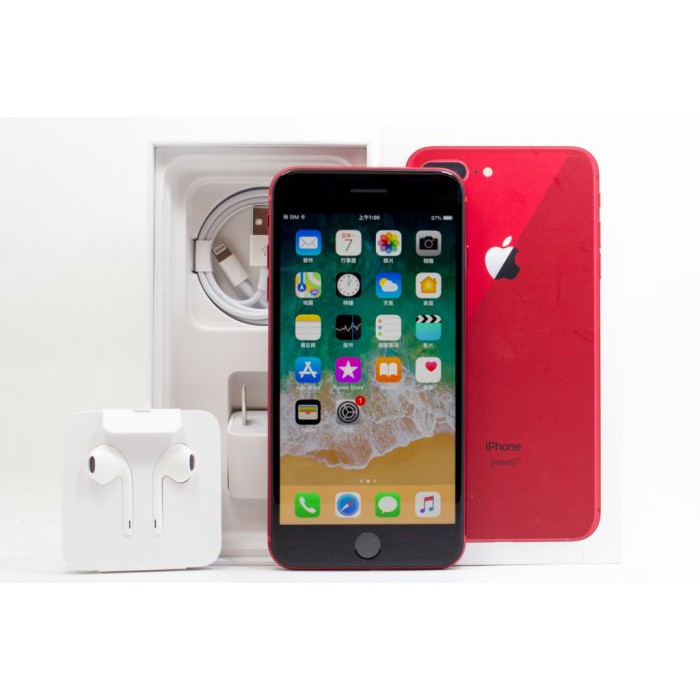 【高雄青蘋果3C】現貨 Apple iPhone 8 Plus 紅 64G 64GB 極新品 蘋果手機 #24232