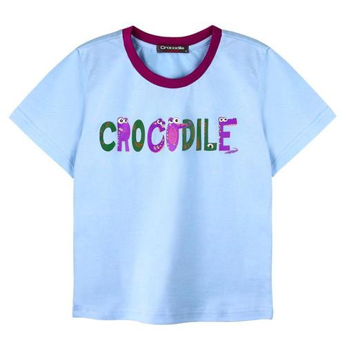 Crocodile Junior『小鱷魚童裝』585402印圖T恤-小童Ggo(G購)