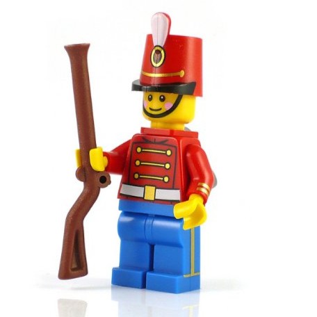 LEGO 樂高 Toy Soldier 玩具士兵 發條士兵 發條兵 單人偶無書 全新未品 無原廠塑膠盒 , 人偶書 書