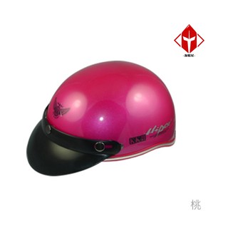 華泰 安全帽 K839M/K-839M 素色 桃色 半罩 哈利帽 單帽子 不含鏡片《淘帽屋》