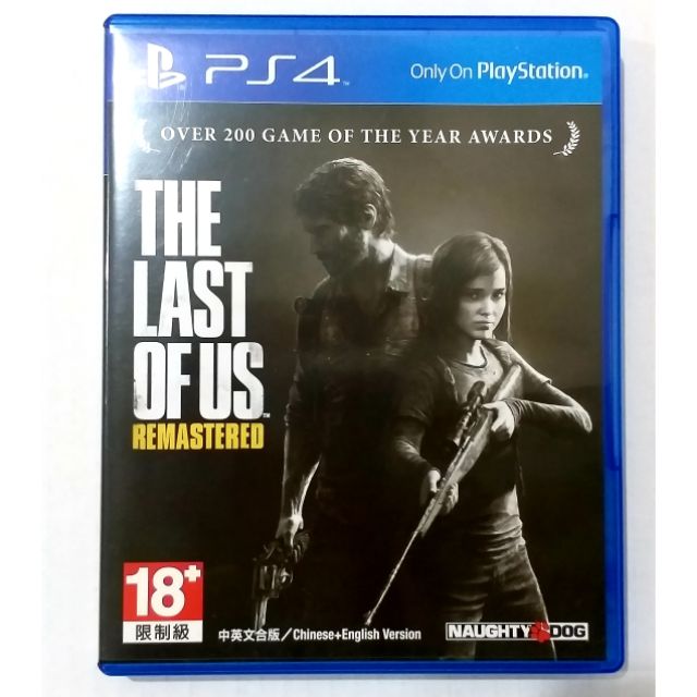 PS4 最後生還者 最後倖存者 最後生存者 重製版  THE LAST OF US 中英文合版 二手