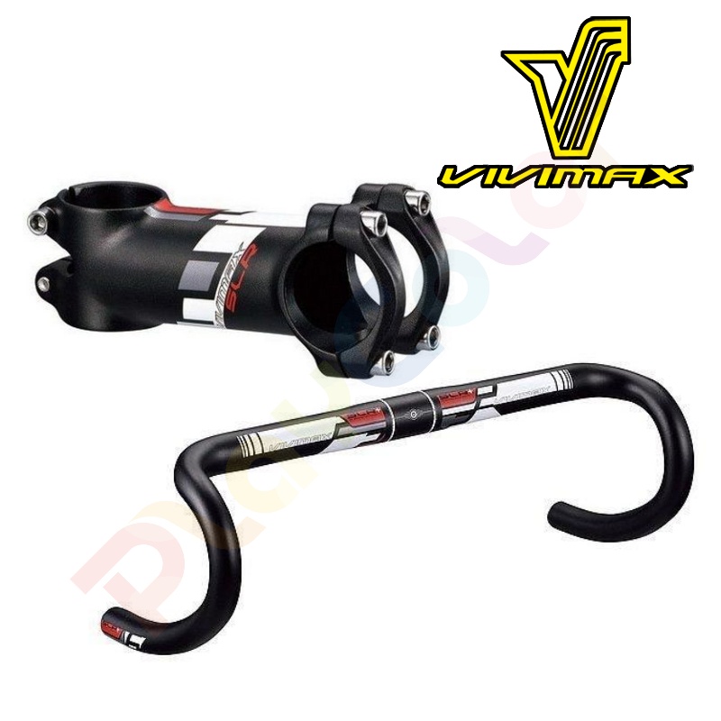 VIVIMAX【SLR】鋁合金 灣把 龍頭 SLR2 STEM SLR6 PLUS RACING BAR 公路車 車把