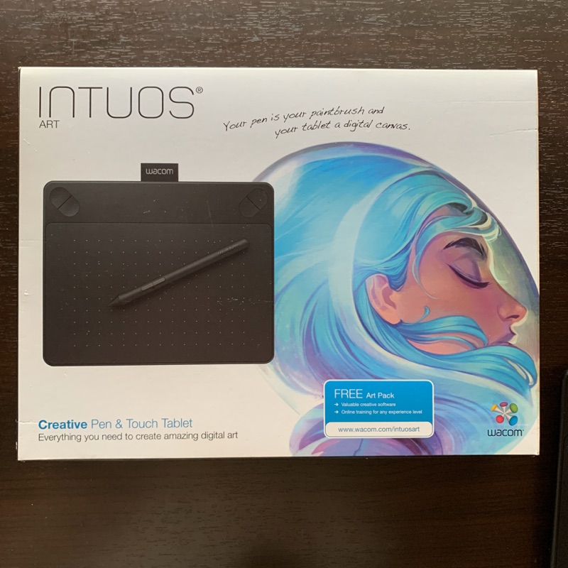 Wacom Intuos Art 繪圖板（黑色s)+無線模組套件