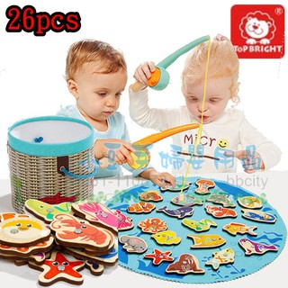 Top Bright 快樂海洋釣魚組26pcs §小豆芽§ Top Bright 快樂海洋釣魚組26pcs