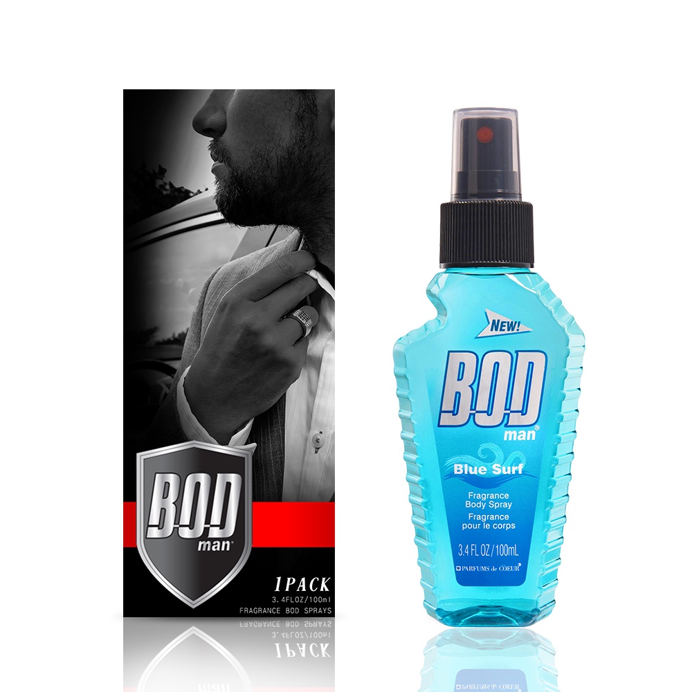 美國經典BOD 寂靜海洋 男性香水 100ML 精緻盒裝