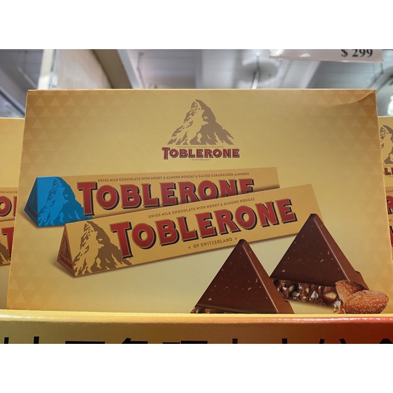 ［Costco 好市多代購］Toblerone 瑞士三角巧克力綜合組