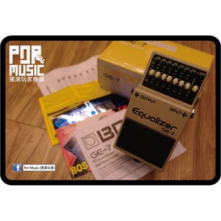 【搖滾玩家樂器】 全新 BOSS GE-7 Equalizer 電吉他 等化器