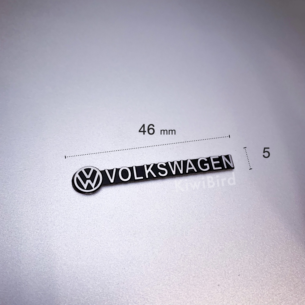 Volkswagen logo 金屬標｜鋁片貼 汽車 裝飾 內飾 標誌 音響標 隨意貼 小標 車標 福斯 polo 現貨