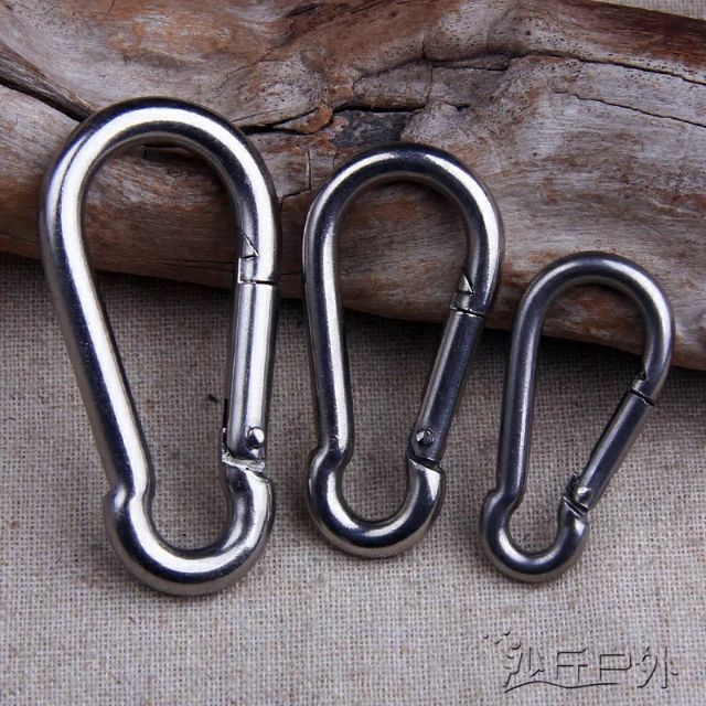 白鐵葫蘆鉤3~10mm 登山鉤 不鏽鋼 白鐵 快速鉤 安全扣 扣環