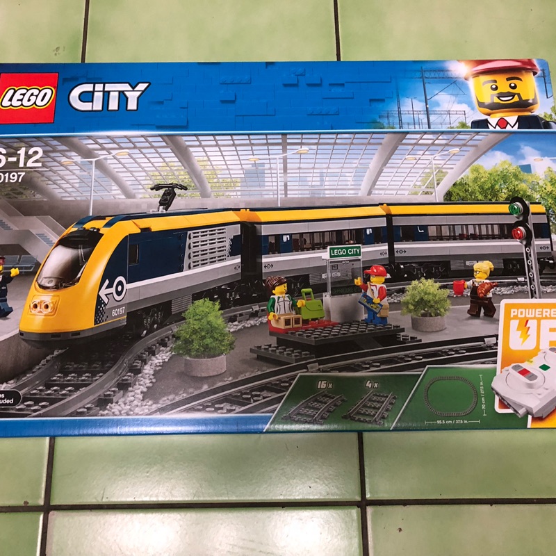 LEGO 60197 新款 遙控火車 客運列車