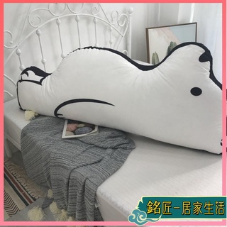 床頭靠枕 背靠枕 靠墊 靠枕 沙發靠枕 墊背 腰枕 卡通床頭靠墊兒童臥室可拆洗大靠背沙發雙人床上靠枕長條抱枕可愛