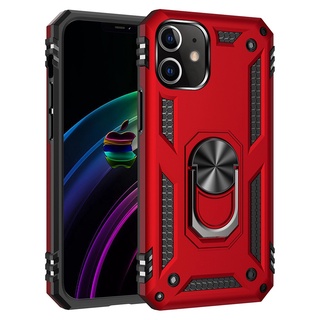 【軍工防摔】蘋果 iPhone 12 Pro Max 手機殼 iPhone12 Mini 磁吸車用支架指環 保護殼 硬殼