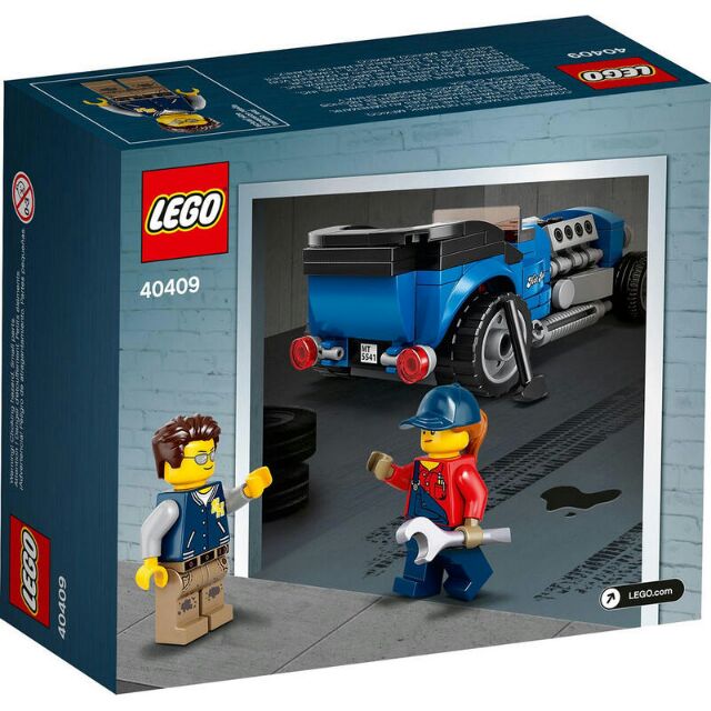 LEGO 樂高 2020年新品 賽車 房車 40409 blue Fury Hot Rod 跑車 全新未拆