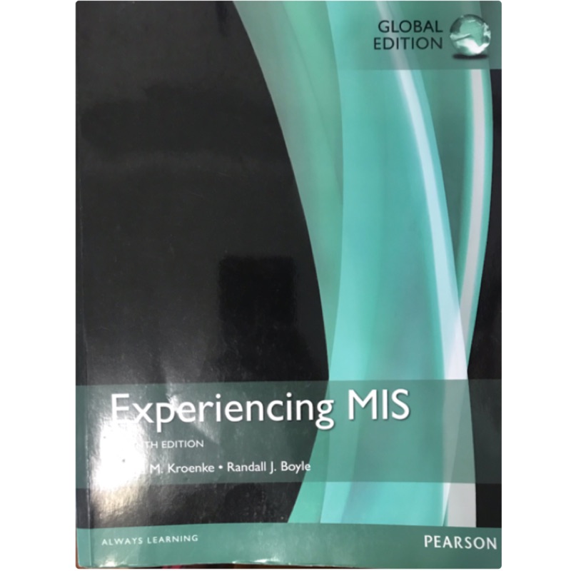 Experiencing MIS 資訊管理 七版(二手書)