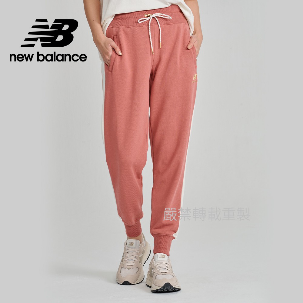 【New Balance】NB棉長褲_女性_粉色_WP13513WDH