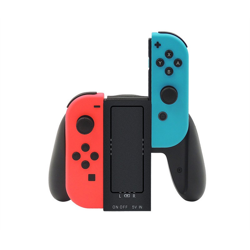 任天堂nintendo Switch 充電握把充電手把ns手把充電底座switch小手柄座充充電器續航手把 蝦皮購物