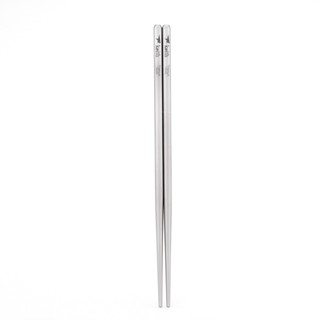 [阿爾卑斯戶外] Keith TI5622 方形純鈦輕量化筷子23cm (附收納袋)
