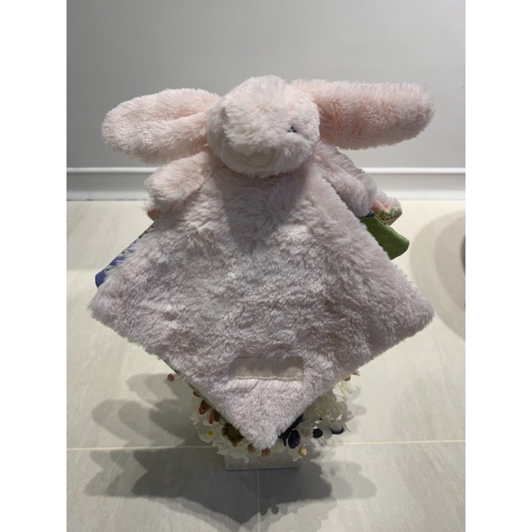 【二手】英國JELLYCAT 柔軟兔兔布書 安撫玩具 育兒神器
