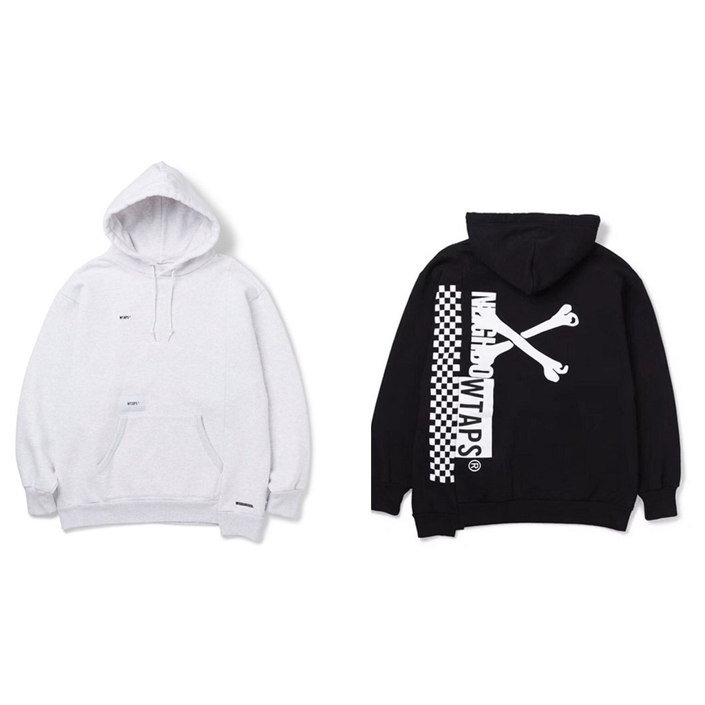 WTAPS x NEIGHBORHOOD 19AW RIPPER HOODED SWEATSHIRT 聯名 骨頭 帽T