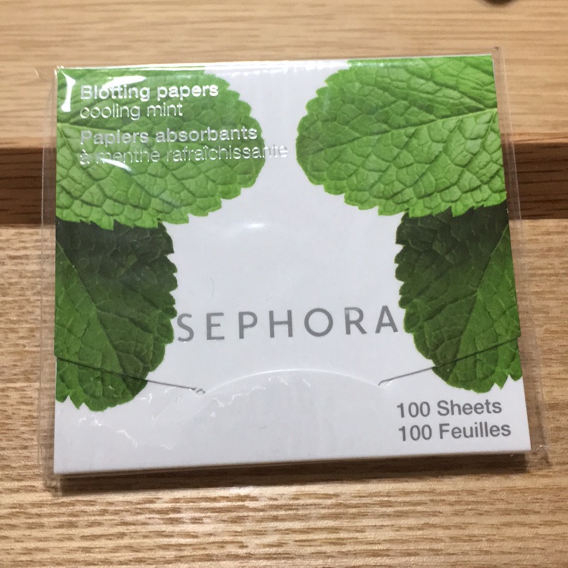 現貨Sephora 清涼薄荷吸油面紙 100張