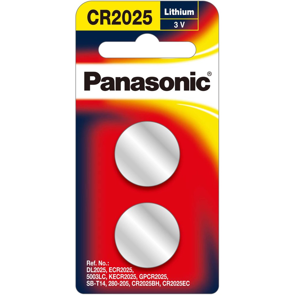 ★下單贈★Panasonic 國際牌 鋰鈕電池CR2025 (2入)
