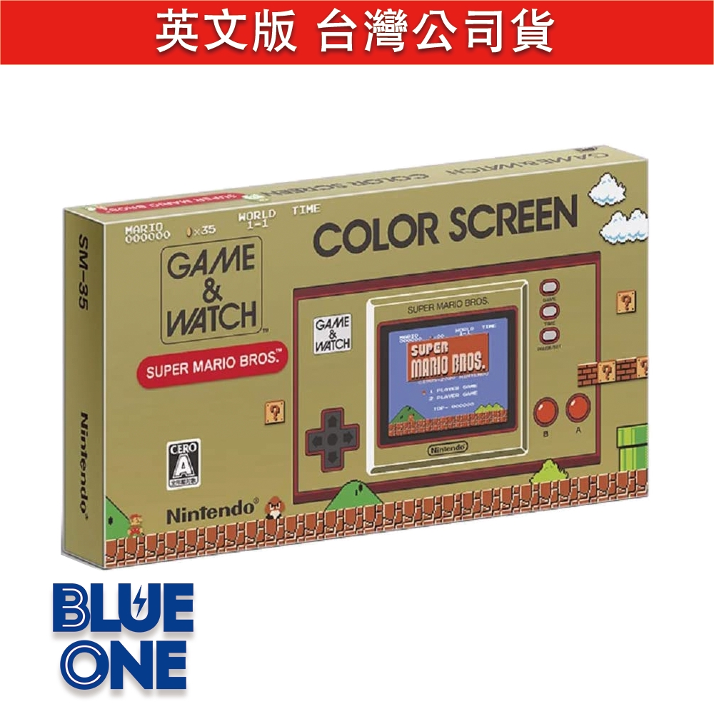 Switch GAME&amp;WATCH 超級瑪利歐兄弟 英文版 Blue One 電玩 Nintendo Switch