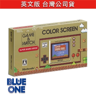 Switch GAME&WATCH 超級瑪利歐兄弟 英文版 Blue One 電玩 Nintendo Switch