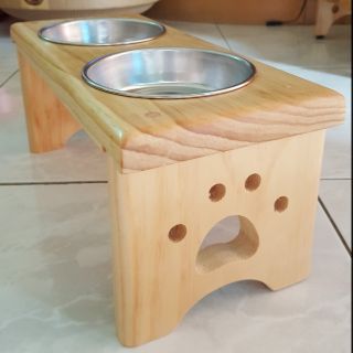 腳掌款松木餐桌