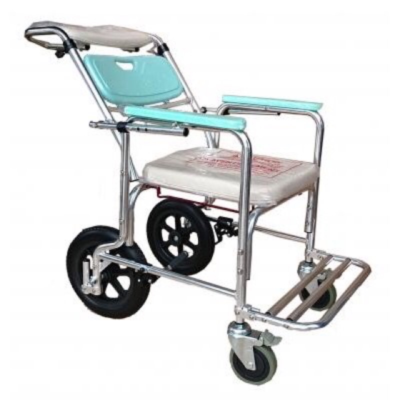 富士康 鋁製便器椅 馬桶椅 可調背洗澡椅 馬桶椅 FZK4351