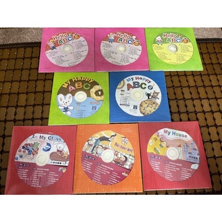 二手愛智圖書Hello ABC My Happy ABC In My Class Restaurant My House
