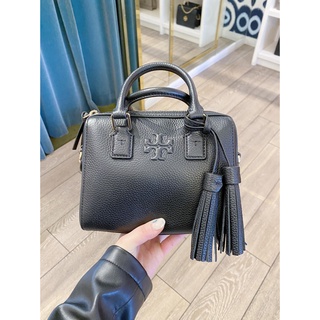 【現貨】美國代購 Tory Burch TB 流蘇 Thea 荔枝 皮革 小款 大款 波士頓包 手提 斜背包