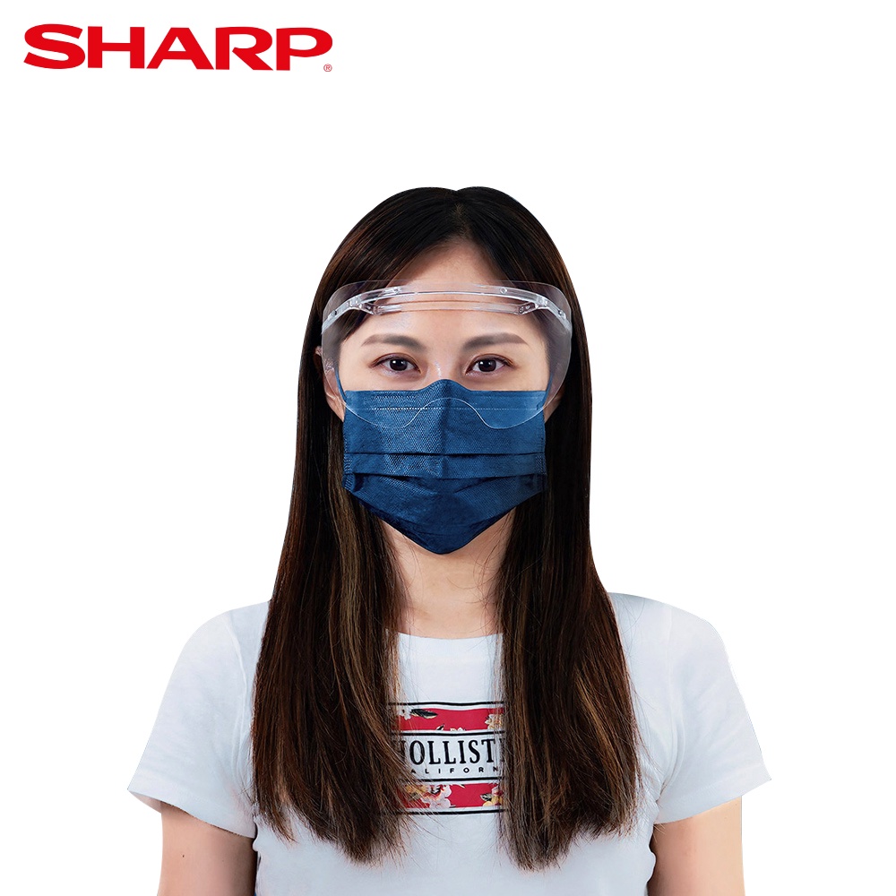 【SHARP夏普】奈米蛾眼科技防護眼罩 (奈米蛾眼科技防護面罩) 多入優惠組