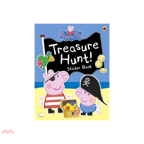 Treasure Hunt! Sticker Book 佩佩豬的海盜冒險貼紙故事書