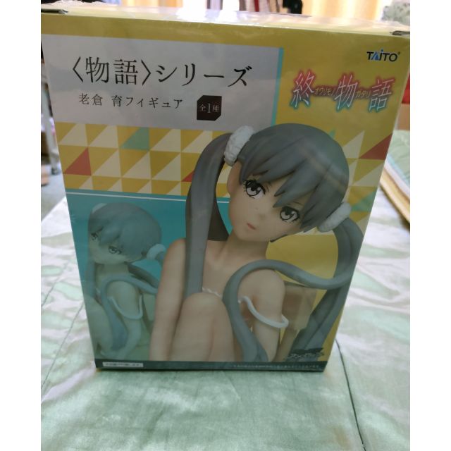 正版taito 景品終物語老倉育雙馬尾坐姿 蝦皮購物