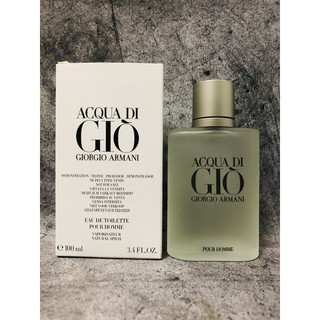 ~歐巴&歐尼~Giorgio Armani Acqua di Gio 亞曼尼寄情水男性淡香水 100ml tester