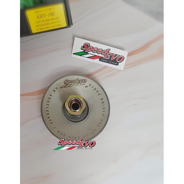 『XC』SPEED EVO 鍛造金屬開閉盤 開閉盤 傳動 後組 直溝 彎溝 耐高溫油封 光陽 KRV/KRV 180