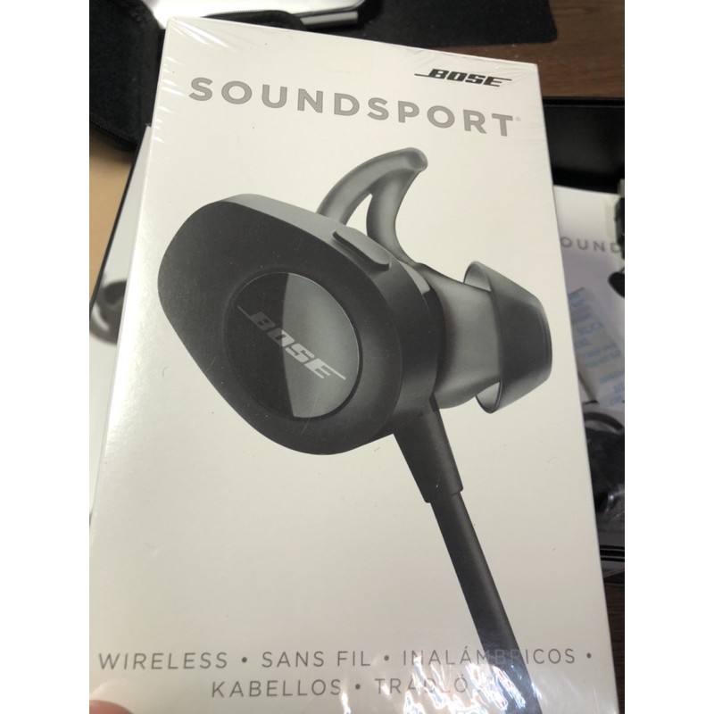 Bose soundsport 藍芽耳機 超新