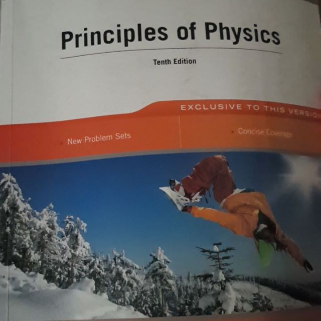 Principles of Physics (tenth Edition)
