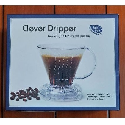 【全新】Clever Dripper.s 聰明濾杯套裝組（含濾紙）