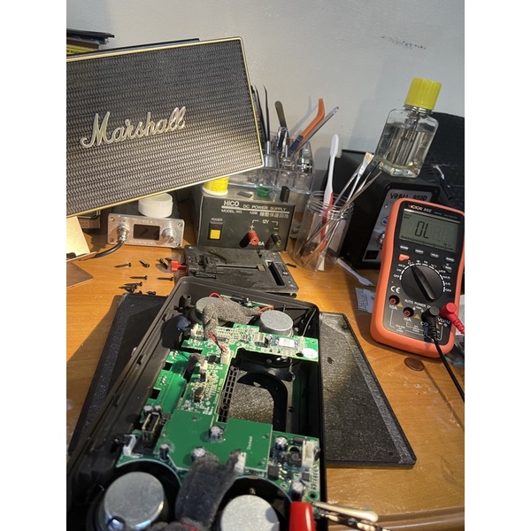 Marshall 音響維修 不過電 故障維修