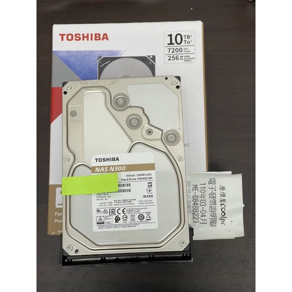 資料備份 照片備份 NAS硬碟 Toshiba N300 10T內接硬碟 企業硬碟 文件備份